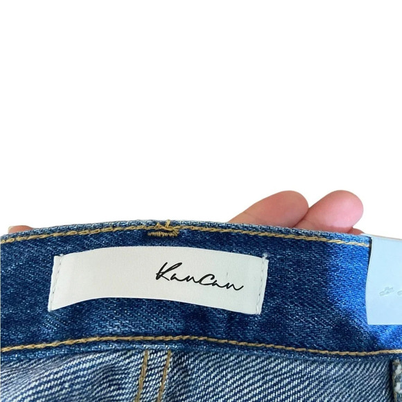 NWT KanCan MEDORA HIGH RISE 90'S SPLIT HEM STRAIGHT kc8721m Size 3 / 25 - Picture 7 of 12